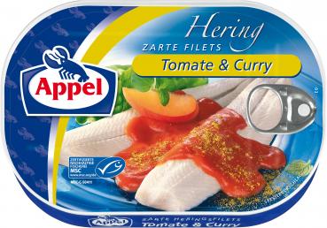 Appel MSC Herings Filet Tomate-Curry 200g